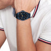 Ρολόι Ανδρικό Tommy Hilfiger Μπλε με Χρυσές Λεπτομέρειες 1710742