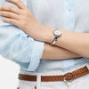 Ρολόι Γυναικείο Tommy Hilfiger Ασημί με Λευκό Καντράν 1782894