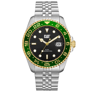 Caterpillar R-Type 1.2 Silver Stainless Steel Bracelet