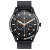 Ρολόι Smartwatch Ανδρικό Μαύρο με Οθόνη Αφής και Μαύρο Λουράκι Σιλικόνης 203050121
