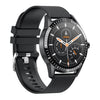 Ρολόι Smartwatch Ανδρικό Μαύρο με Οθόνη Αφής και Μαύρο Λουράκι Σιλικόνης 203050121