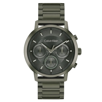 Calvin Klein Gauge Khaki Stainless Steel Bracelet
