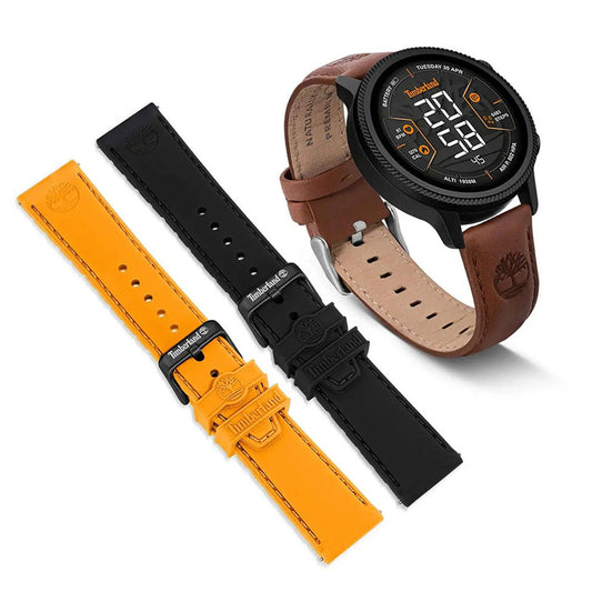 Timberland Trail Force S1 Smartwatch Brown Leather Strap Box Set