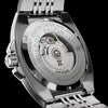 Ρολόι ανδρικό Edox Delfin The Original 1973 Automatic 80142-3M-BUIN με μπρασελέ και μπλε καντράν