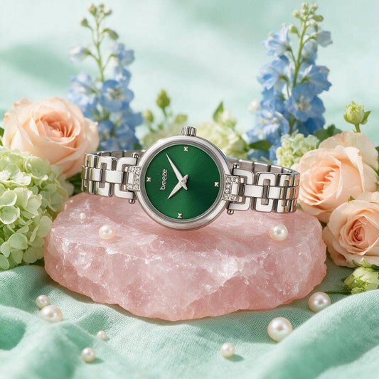 Ρολόι BREEZE Knotique Crystals Silver Stainless Steel Bracelet 613021.7