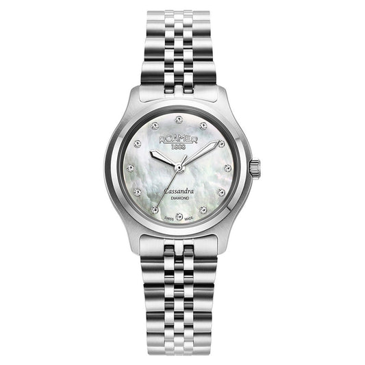 Ρολόι ROAMER Cassandra Diamonds Silver Stainless Steel Bracelet