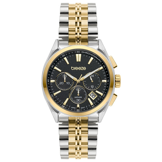 Ρολόι BREEZE Spectrum Chronograph Two Tone Stainless Steel Bracelet 713012.2