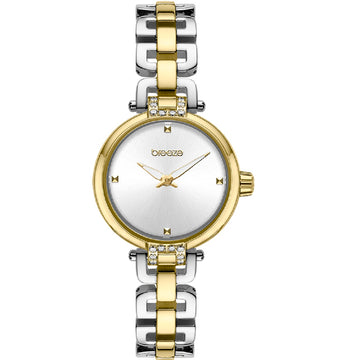 Ρολόι BREEZE Knotique Crystals Two Tone Stainless Steel Bracelet 713021.1