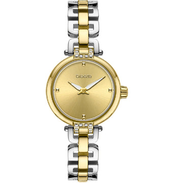 Ρολόι BREEZE Knotique Crystals Two Tone Stainless Steel Bracelet 713021.4