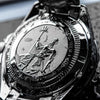 Ρολόι ανδρικό Edox Neptunian 80120-3BUM-BUF με μπρασελέ και μπλε καντράν