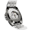 Ρολόι ανδρικό Edox Delfin The Original 1973 Automatic 80142-3M-NIN με μπρασελέ και μαύρο καντράν
