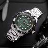 Ρολόι ανδρικό Edox Neptunian Grande Réserve 10242-TINM-BUIDN με μπρασελέ και πράσινο καντράν