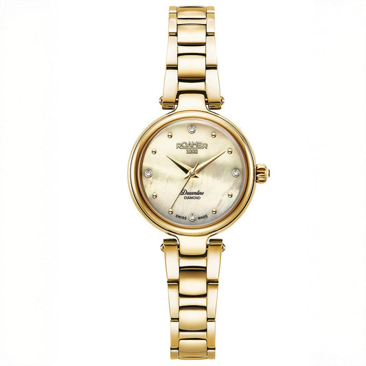 Ρολόι ROAMER Dreamline Diamonds Gold Stainless Steel Bracelet