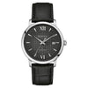 Ρολόι Ανδρικό Bulova Automatic με Μαύρο Δερμάτινο Λουράκι 96B441