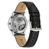 Ρολόι Ανδρικό Bulova Automatic με Μαύρο Δερμάτινο Λουράκι 96B441