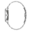 Ρολόι Ανδρικό Bulova Automatic Ασημί με Μπλε Καντράν 96B447