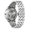 Ρολόι Ανδρικό Bulova Automatic Ασημί με Μπλε Καντράν 96B447