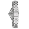 Ladies Bulova Stainless Steel Bracelet with Diamonds