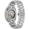 Bulova Maquina Automatic Silver Stainless Steel Bracelet