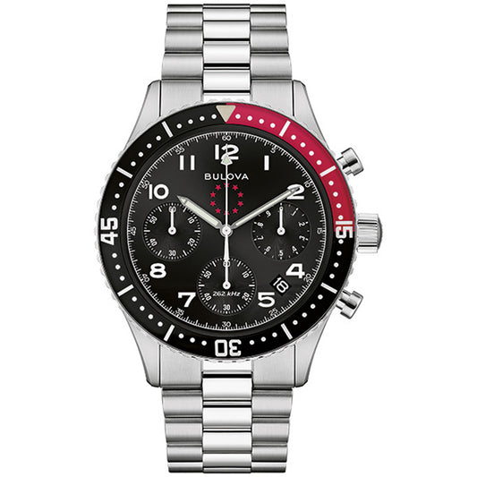 Bulova Marine Star 150th Anniversary Chronograph Special Edition με μπρασελέ από ανοξείδωτο ατσάλι