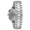 Ρολόι Ανδρικό Bulova Racer Chronograph Ασημί με Πράσινο Καντράν 98B468
