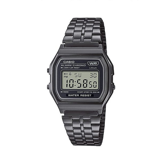 Ρολόι γυναικείο Casio Vintage Collection A-158WETB-1AEF με μπρασελέ και ψηφιακό καντράν