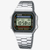 Ρολόι Unisex Casio Vintage Ψηφιακό Ασημί A-168WA-1YES