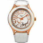 Angel Crystal Leather Strap