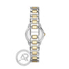 EMPORIO ARMANI Mia με δίχρωμο ατσάλινο μπρασελέ και κρύσταλλα