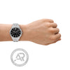 Emporio Armani Dario Chronograph Silver Stainless Steel Bracelet