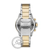 Emporio Armani World Explorer Chronograph Two Tone Stainless Steel Bracelet
