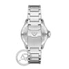 Emporio Armani World Explorer Silver Stainless Steel Bracelet