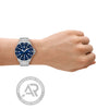 Emporio Armani World Explorer Silver Stainless Steel Bracelet