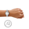 Emporio Armani Gianni T-Bar Silver Stainless Steel Bracelet