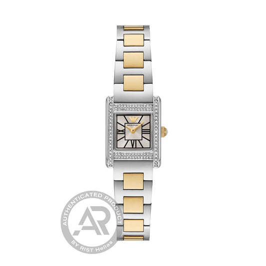 Emporio Armani Genni Two Tone Stainless Steel Bracelet