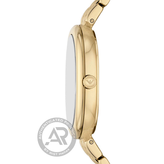 Emporio Armani Kariana Waves Gold Stainless Steel Bracelet