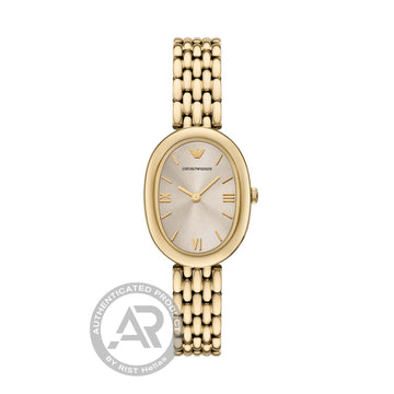 Emporio Armani Kariana Waves Gold Stainless Steel Bracelet