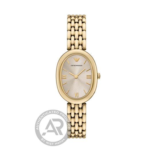 Emporio Armani Kariana Waves Gold Stainless Steel Bracelet