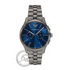 Emporio Armani Ανδρικό Ρολόι Chronograph με Μπλε Καντράν AR11729