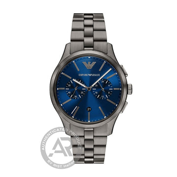 Emporio Armani Ανδρικό Ρολόι Chronograph με Μπλε Καντράν AR11729