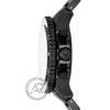 Emporio Armani Diver Chronograph  Black Stainless Steel Bracelet