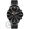 Emporio Armani Diver Chronograph  Black Stainless Steel Bracelet