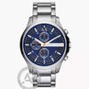Armani Exchange Hampton Chronograph Silver Stainless Steel Bracelet