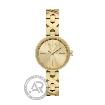 Armani Exchange Kariana Waves Gold Stainless Steel Bracelet