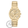 Armani Exchange Ladies` Chronograph με Χρυσό Μπρασελέ