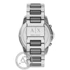 Armani Exchange Chronograph Two-Tone Watch and Interchangeable Strap Set