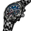 Festina Chronograph Black Stainless Steel Bracelet
