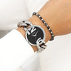 OOZOO Timepieces Silver Metallic Chain Bracelet