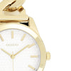 Γυναικείο ρολόι OOZOO Timepieces C11419 με χρυσό μπρασελέ