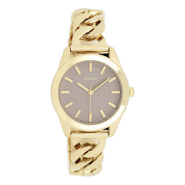 Γυναικείο ρολόι OOZOO Timepieces C11420 με χρυσό μπρασελέ